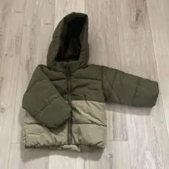 H&M フード付きパディングジャケット 6-9ヶ月 サイズ74