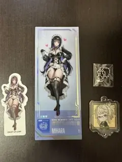 NIKKE and GALLERYコラボカフェ 限定ピック 箔押チケット ミハラ