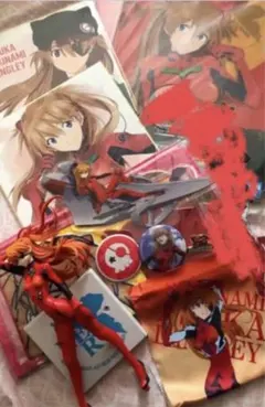 エヴァンゲリオン　式波・アスカ・ラングレー　グッズまとめ売り