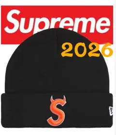 Supreme New Era Devil S Logo Beanie