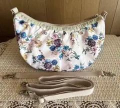 美品⭐︎レスポートサック ショルダーバッグ 花 フラワー レトロ