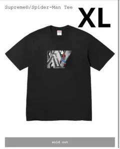 Supreme Spider-Man Tee XL ブラック