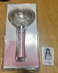 新品未開封　＝LOVE　イコラブ　ハート型ペンライト2025　おまけ付き！