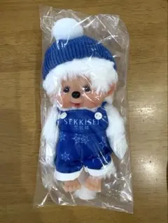 【日本非売品】雪肌精×モンチッチ キーホルダー