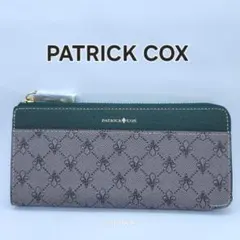 新品 パトリックコックス 長財布 未使用 PATRICK COX グリーン 緑のサムネイル