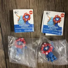 大阪関西万博限定 ミャクミャクとカモノハシのイコちゃん PUTITTO フチのり