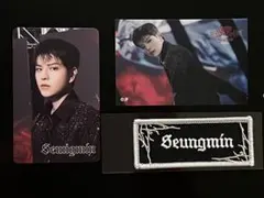 straykids アプグレグッズ トレカ＆ワッペン スンミン FCくじシール