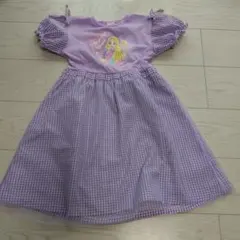 ベビードール　ラプンツェル 半袖ワンピース 紫