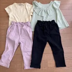 リセマイン　プティマイン 西松屋　キッズ　トップス　パンツ　夏服　100㎝のサムネイル