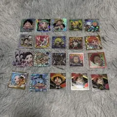 【処分予定】ワンピースウエハースシール 21枚セット