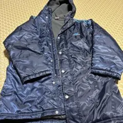 new balance ネイビー ベンチコート 150