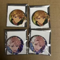 あんスタ コレクション缶バッジ 2025 Oct. 鳴上嵐 4点