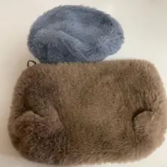 モコモコポーチ 化粧ポーチ 小物入れ ポーチ