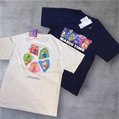 【現行】未使用品　ユニクロ UT マリオ 映画 160 半袖 Tシャツ 2枚組のサムネイル