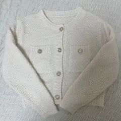 GRLニットカーディガン アイボリー グレイル