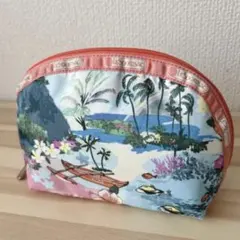 LeSportsac レスポートサックハワイ限定　ラウンド型　ポーチ