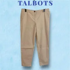 TALBOTS ベージュ チノパン パンツ ボトムス レディース