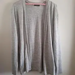 COMME CA ISM グレー カーディガン M