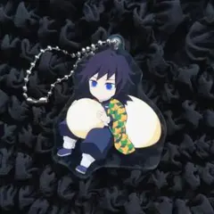 鬼滅の刃 コラボ　アクリルキーホルダー 富岡義勇 ローソン　限定 スイーツ