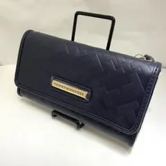 【新品未使用】トミーヒルフィガー TOMMY HILFIGER 長財布 紺