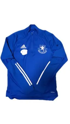 adidas 青 ジャージ & 黒 パンツ セット　　仙台育英