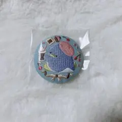 サンリオ 刺繍缶バッジビスケット3 タキシードサム