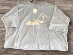 POU DOU DOU 白鳥プリントTシャツ M 新品タグ付 綿100%のサムネイル