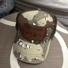 TRUE RELIGION カモフラ柄 メッシュキャップ