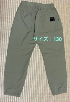 キッズ ロングパンツ カーキのサムネイル