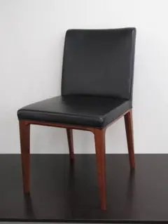 igne roset FIL CHAIR ブラックレザー ポストモダン B - メルカリ