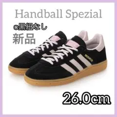 新品　adidas アディダス　ハンドボール スペツィアル 26cm　黒ピンク