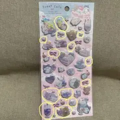 Sweet Cafe ホログラムぷくぷくシール