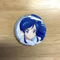 アイカツ！霧矢あおい 缶バッジ ホワイトポンチョver.