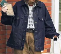 MONO-MART LADY'S ビッグシルエットデニムジャケット アウター