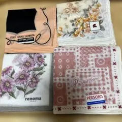 ハンカチセット JUNKO SHIMADA renoma PERSON'S
