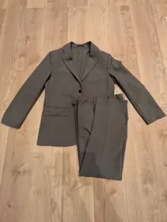 ユニクロ　感動ジャケット　感動パンツ　グレー