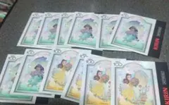 KIRIN 100周年記念 ディズニープリンセスシールセット 12 枚セット