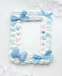 ホイップデコ　B8硬質トレカケース　水色