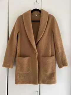 ユニクロ ボアコート チェスターコート フリース