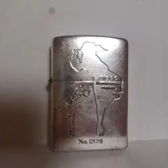 未使用】限定 ウィンディ柄 Zippo「携帯灰皿付き銀メッキ」 - メルカリ