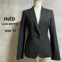 INÉD LUIGI BOTTO社 高級生地 ウール テーラードジャケット