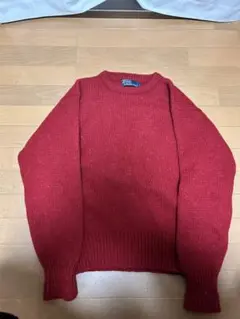 Polo by Ralph Lauren 赤ニットセーター