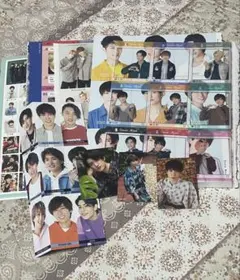 SnowMan 厚紙、切り抜き