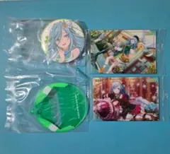 プロセカ日野森雫缶バッチ&ウェハースカード