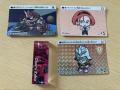 ジークアクス　一番くじシャア専用ザクアクリルチャーム　カードダス3種