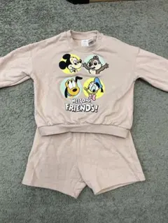H&M ミッキー　セットアップ　12M