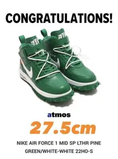 Off-White×Nike Air Force1 Pine Green