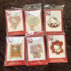 ハローキティ 35周年記念 ピンバッジコレクション ピンズ サンリオ 袋