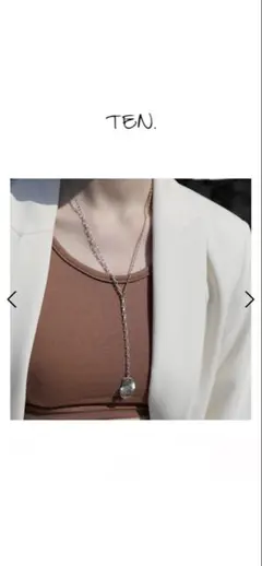 ☆新品☆TEN.×CLANE PIN CABLE CHAIN NECKLACE - メルカリ
