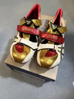オ*ノ様 アシックス オーダースパイク ゴールドステージ 27.5 ワイド